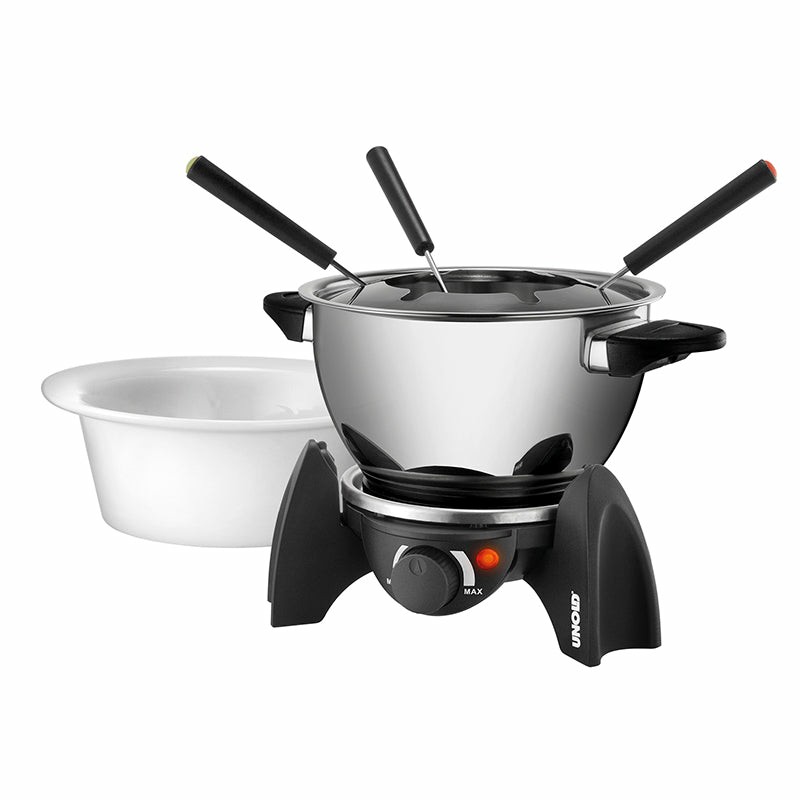 UNOLD Fonduegryde 500W Sort/rustfrit stål UNOLD Fonduegryde 500W Sort/rustfrit stål